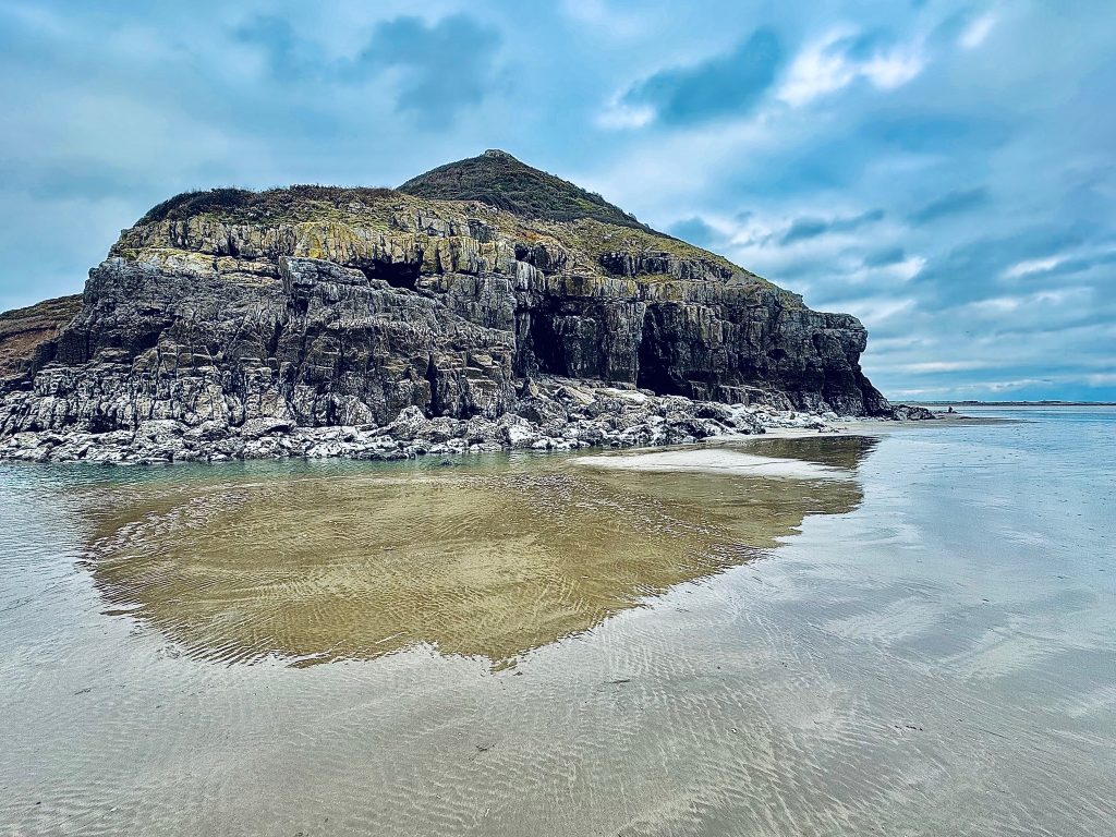 Morfa Bychan beach February 2026 A